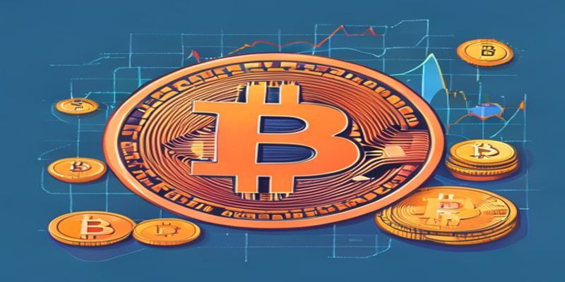 chart showing Bitcoin price drop during the trade